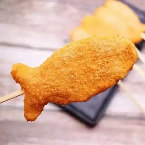 小酥肉德邻小黄鱼排串15串鱼糜商用特色油炸小吃串串烧烤香酥鱼排