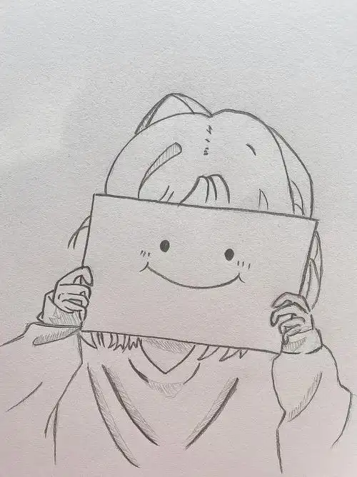 临摹 #手绘 #简笔画 #绘画过程 #你微笑时很美 #治愈 #头像   (临