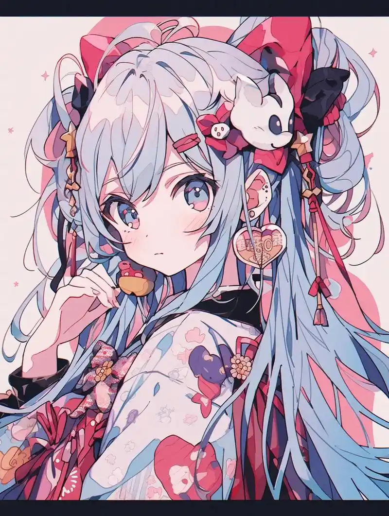 动漫女头 #动漫少女 #二次元图片 日系甜美少女风来啦! - 抖音