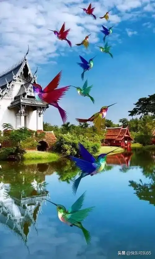 天上仙境美景…图片