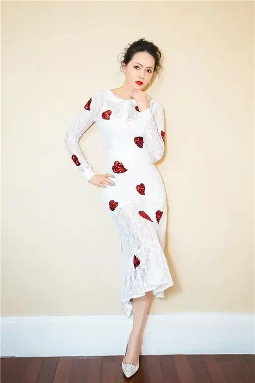 伊能静时尚写真生活照