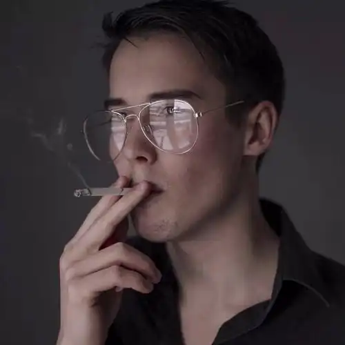 男生头像欧美西装成熟