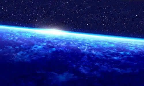 唯美星空壁纸梦幻般的蓝色