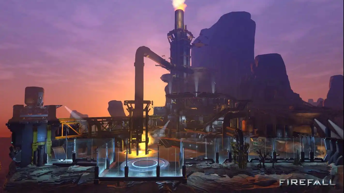 《火瀑》精美游戏高清电脑桌面主题壁纸图片下载(二)