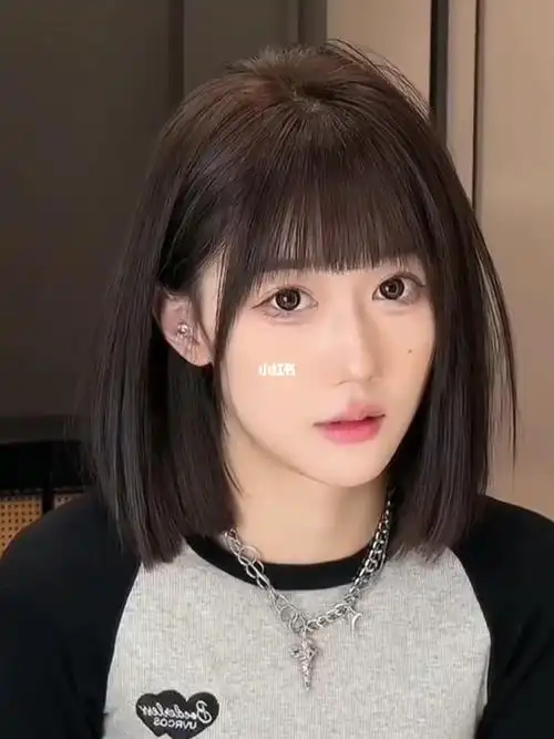 超火的锁骨短发73减龄耐看质感
