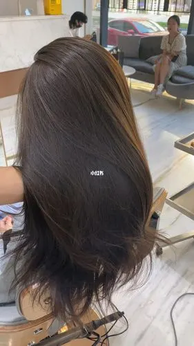 免漂发色板栗色青岛染发