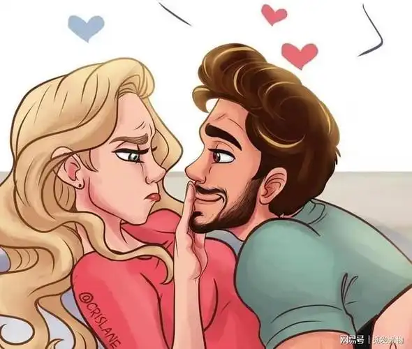 火遍全网甜到窒息的情侣污污插画,虐哭48w网友:这才是爱情|恋爱|相爱