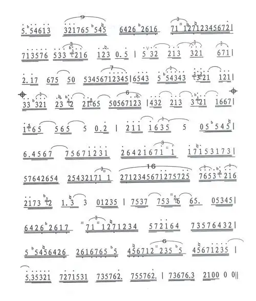 在雨中 萨克斯谱 简谱,五线谱