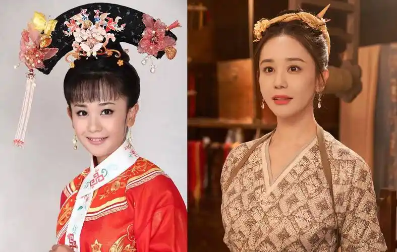 《九义人》中饰演黄娇娇的海陆也曾出演过《新还珠格格》,饰演的是