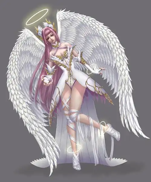 天使|插画|游戏原画|猫念鱼 - 原创作品 - 站酷 (zcool)