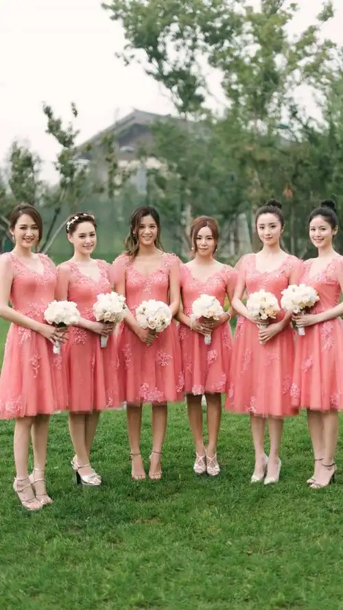 陈晓陈妍希婚礼伴娘团陈乔恩高清大图片图片,4k高清明星图片,娟娟壁纸