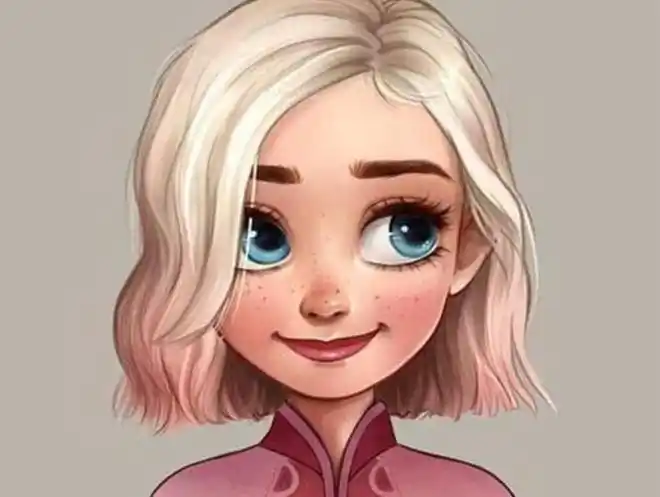 迪士尼公主短发造型大pk长发公主失去特色安娜比艾莎还要美