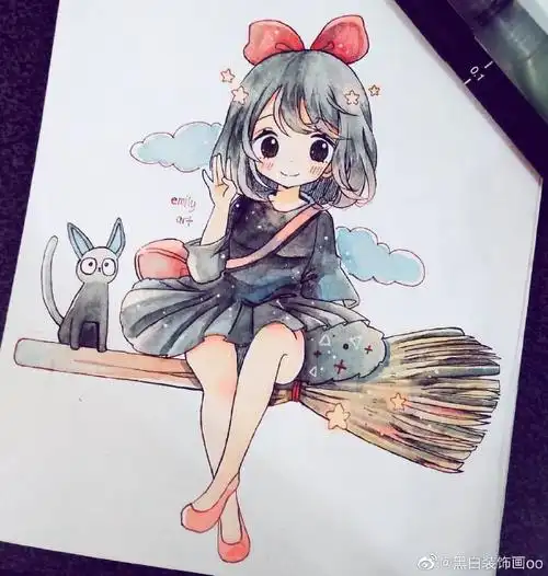 绘画##儿童画素材##儿童画教程##动漫