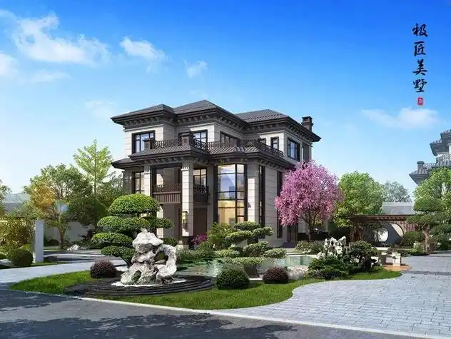 新中式园林庄园别墅(新中式园林庄园别墅图片大全)新中式园林庄园别墅