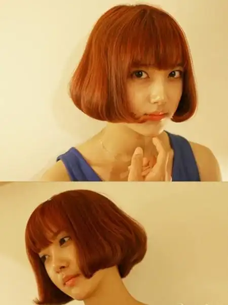 女生离子烫发型效果图