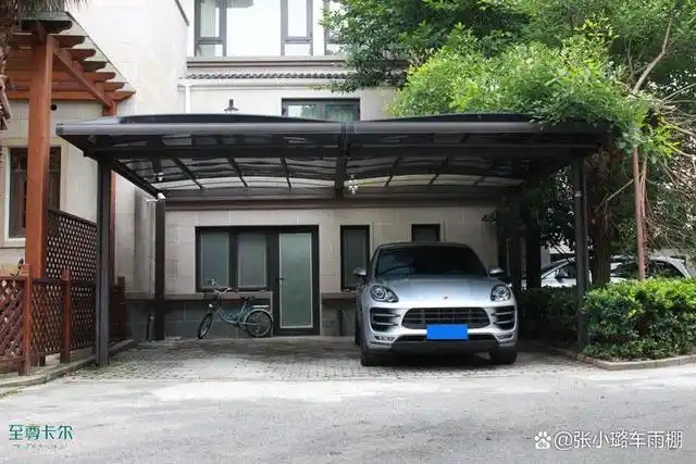 「车棚」农村怎么搭车棚?车棚顶用什么材料?