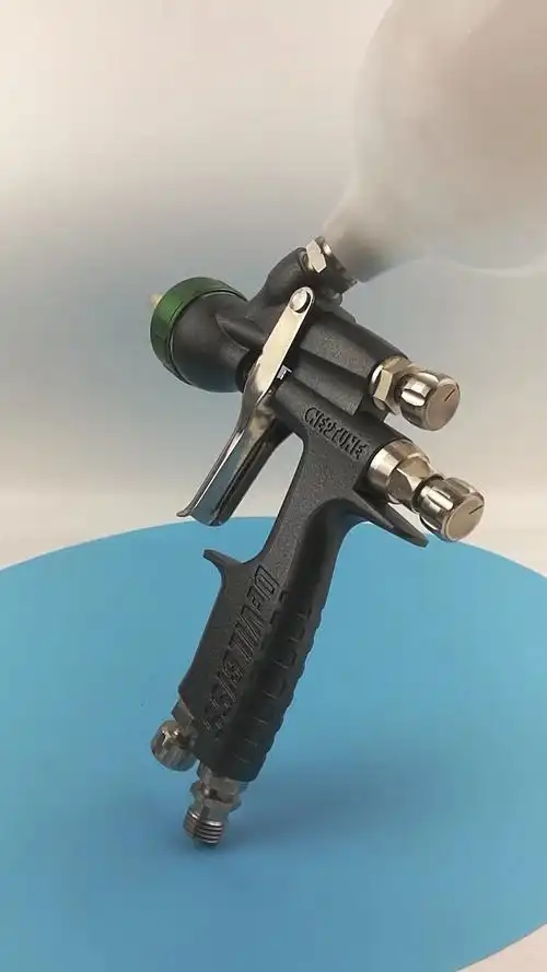 进口devilbiss 戴维比斯海王星黑色高效环保面漆喷枪