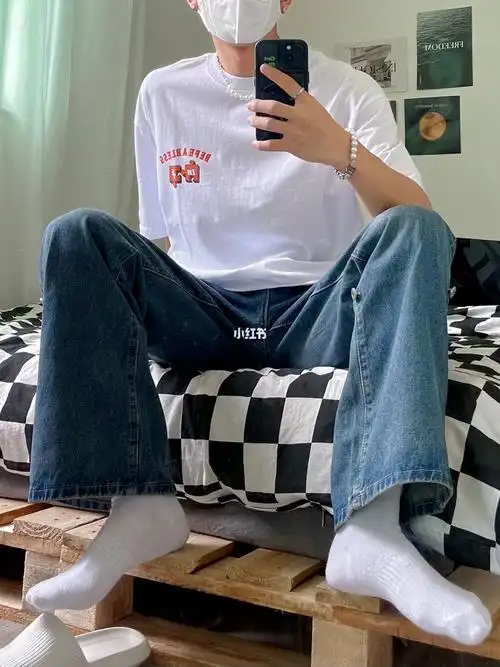 gtrg90裤子:mina buy funny#彩虹男孩的日常  #男生穿搭  #小个子