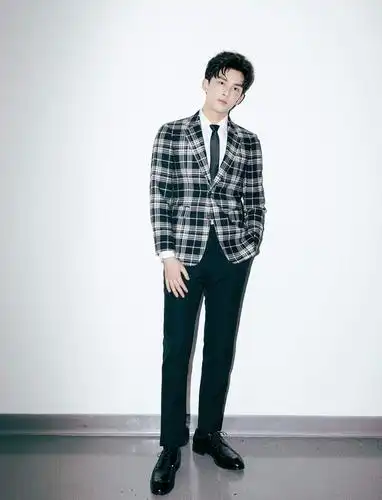 吴磊格纹西装现身盛典红毯期待新年新动态