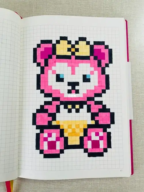 像素画临摹9雪莉玫