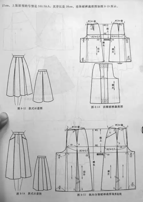 服装制作裙裤的裁剪技法