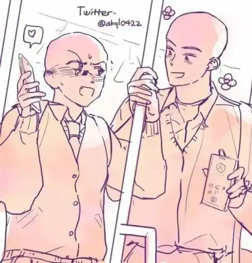 如何画出人物?双人互动画法素材!