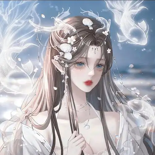 古风头像仙气古风动漫女生头像_小孩_心脏_正中间