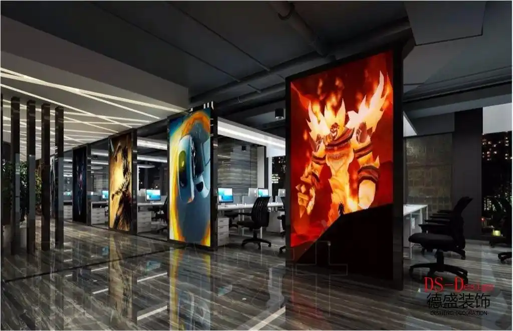 简乐互动游戏公司前台