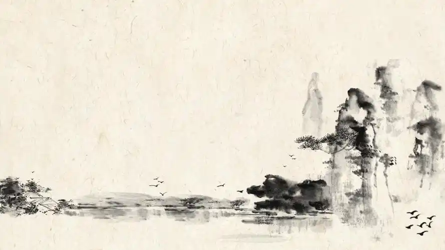 简约中国风水墨丹青画,艺术壁纸-回车桌面