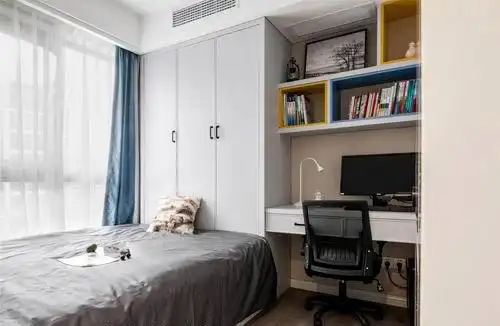 90平轻奢风格两房变三房全包装修案例他家也太会利用空间了