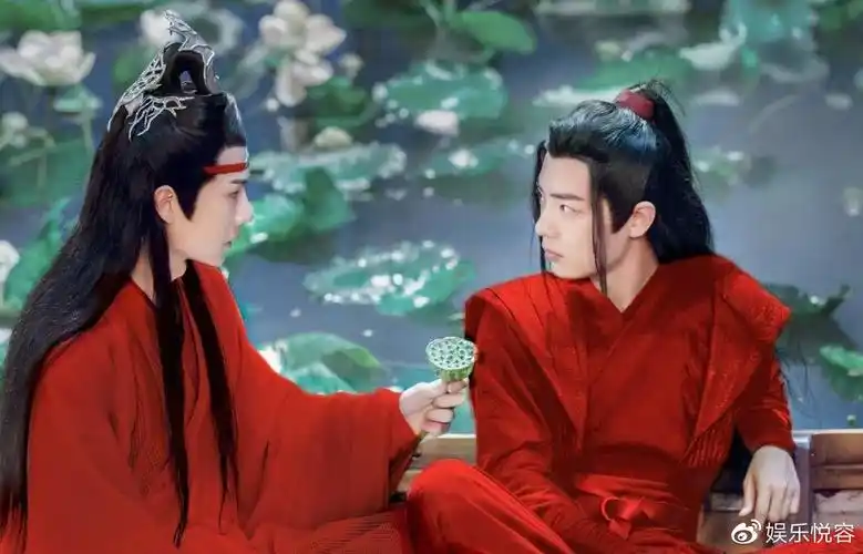 庆祝陈情令开播两周年王一博肯定爱上了肖战忘羡cp