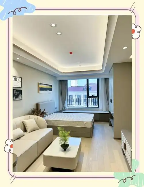 南京鼓楼区50平米精装一室一厅出租