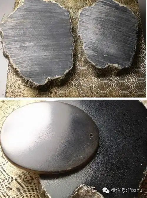 犀角横截面如鱼卵般的纹路是重要的鉴定特征之一,俗称"鱼子纹".