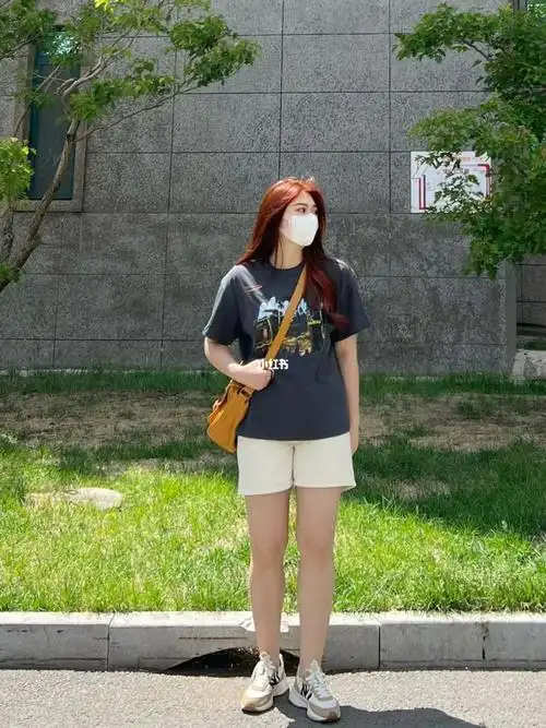 172150斤微胖穿搭大码女孩夏季短裤怎么穿