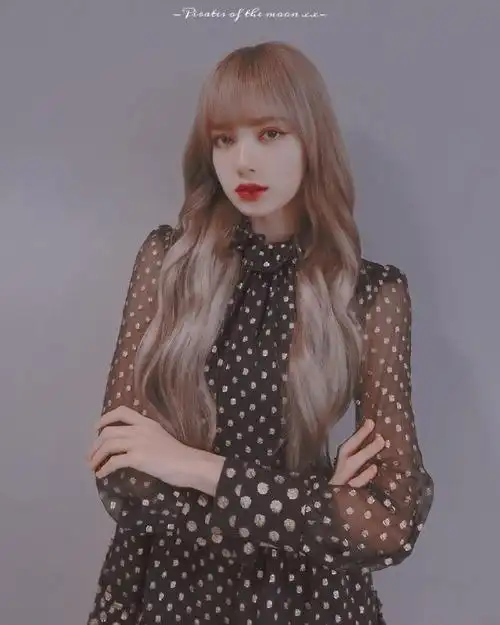 lisa魅力舞者##lisa黑长卷发
