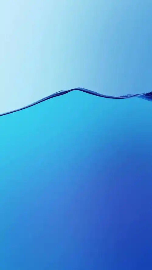 com 超清海水蓝色手机背景图片 1080x1920