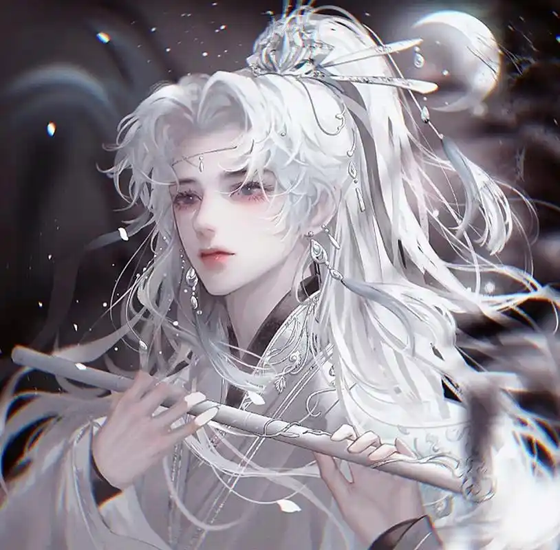 古风白发男生头像[滑稽][泡泡枪] each flower has its own fragrance