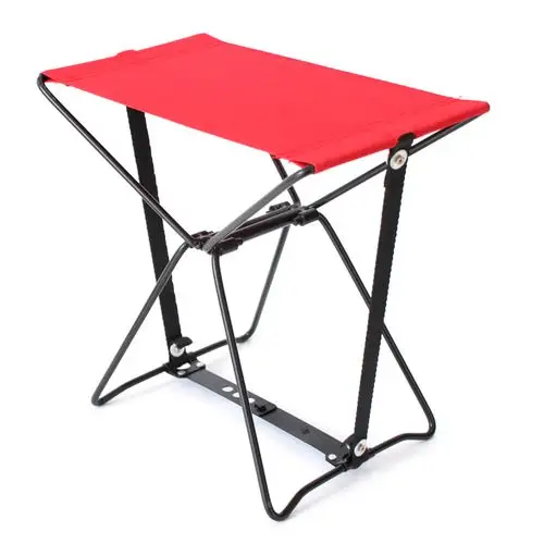 可放入口袋的折叠椅 钢管休闲小椅子 钓鱼凳子 便携折叠椅