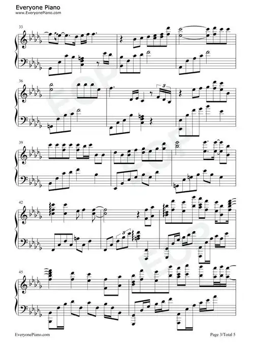 许嵩作品 昨夜书钢琴简谱 - 曲谱歌词网