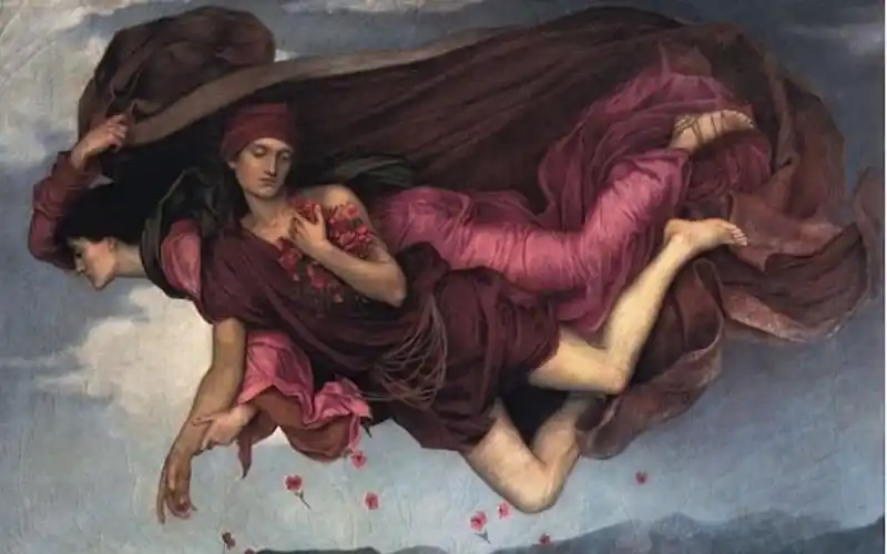 古希腊神话 艺术赏析 9. 伊芙琳·摩根《夜与眠》