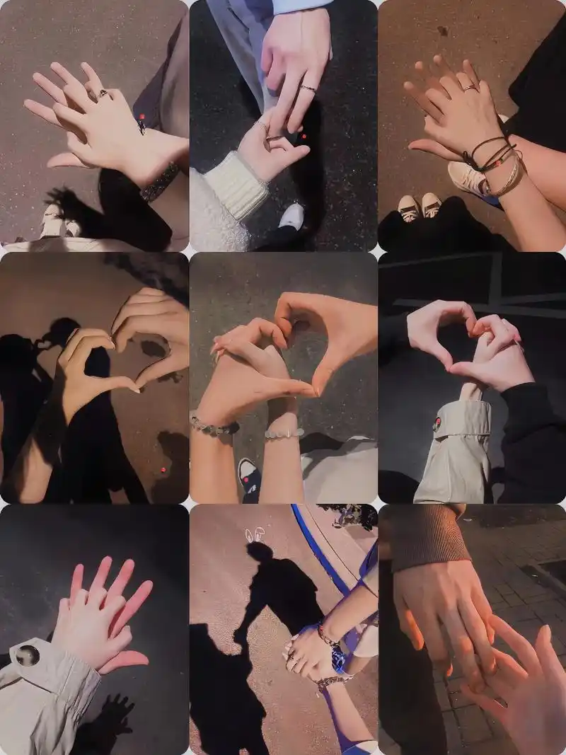 一定要和男朋友拍很多很多的牵手照呀! #拍照姿势 #情侣拍照 - 抖音