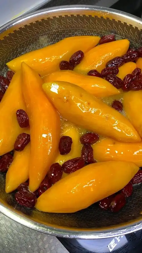 分享美食#好吃的蜜汁红薯,大人孩子都喜欢,动手试试吧!