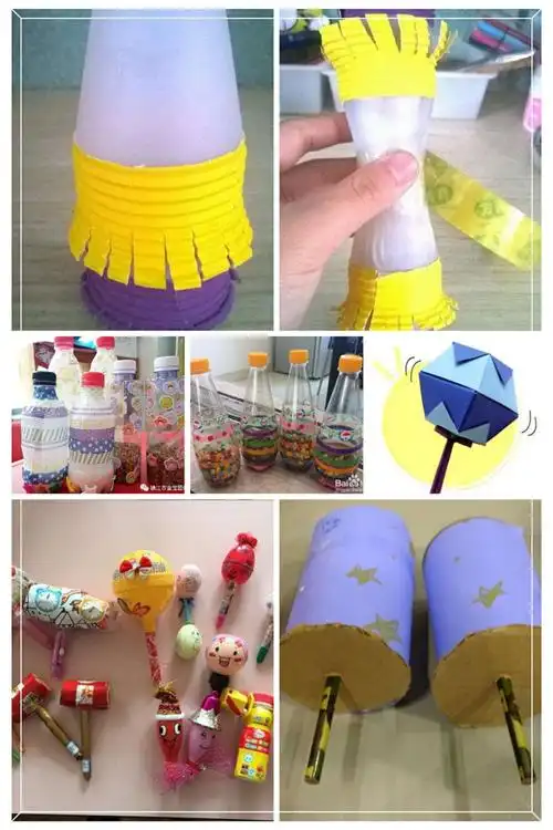 "停课不停学"阶段性学科兴趣活动制作打击乐器——沙锤.