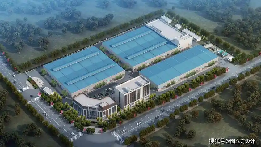 厂区效果图制作打造工业之美展现未来工厂新篇章