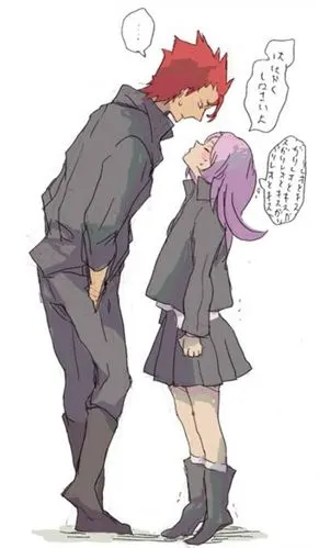 最萌身高差情侣接吻插画姿势教程图解画法漫画里身高差情侣怎么接吻