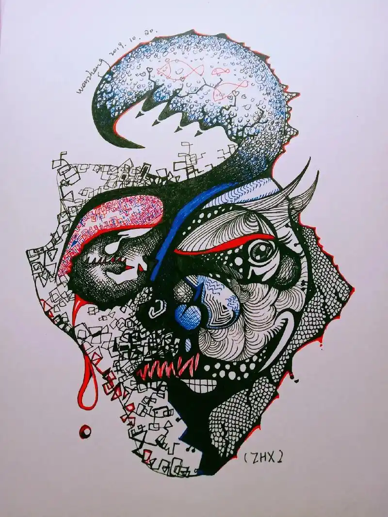 绘画 #治愈系音乐 #画画  希望我永远有创作力量. - 抖音