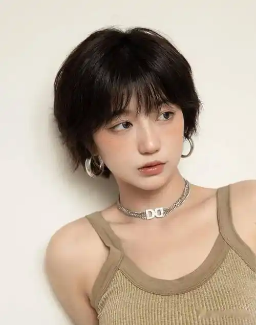 "超短发女孩"_发型_中国_jfxxsp