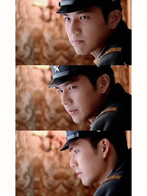 钟汉良演绎的慕容沣,鬓若刀裁,眉如墨画,一身戎装英姿飒爽,威风凛凛.