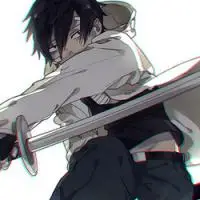 超霸气动漫头像男生,有拿刀的很威武吧