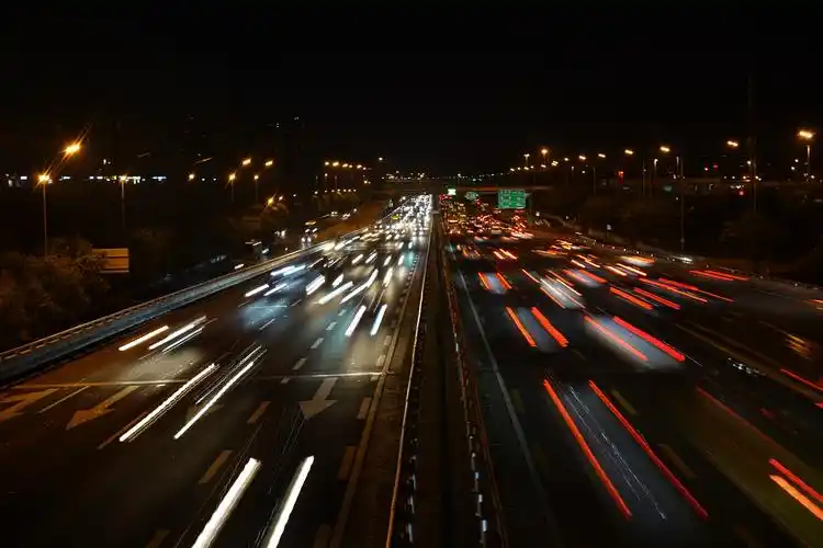 北京四惠桥/车流轨迹